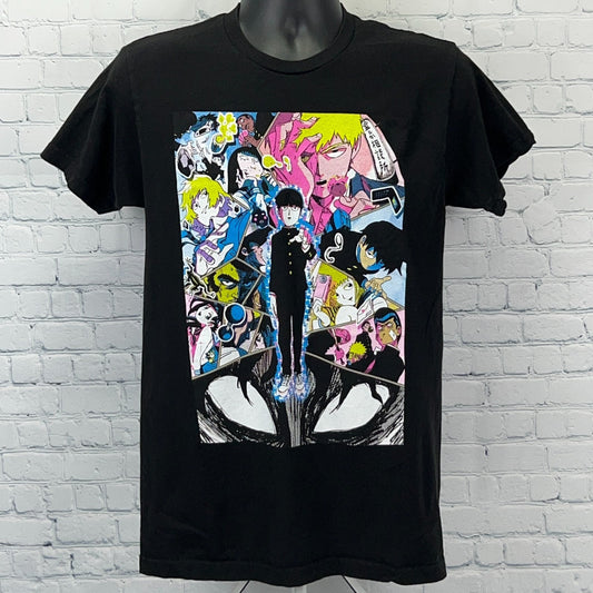 Mob Psycho 100 T Shirt Unisex M Medium Japanese Manga Anime Crunchyroll Black