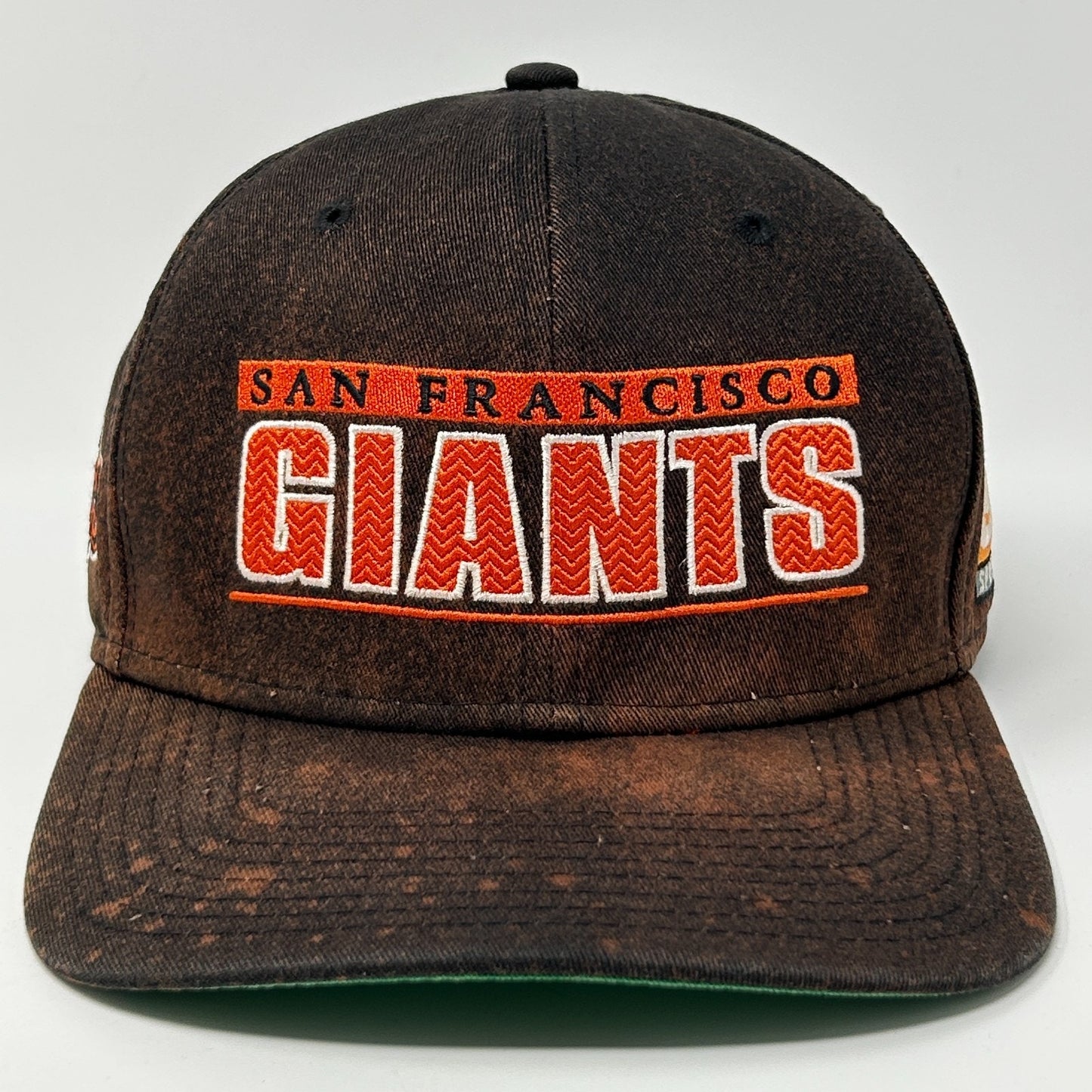 Nike San Francisco SF Giants Hat Baseball Cap Script Spellout Snapback MLB Black