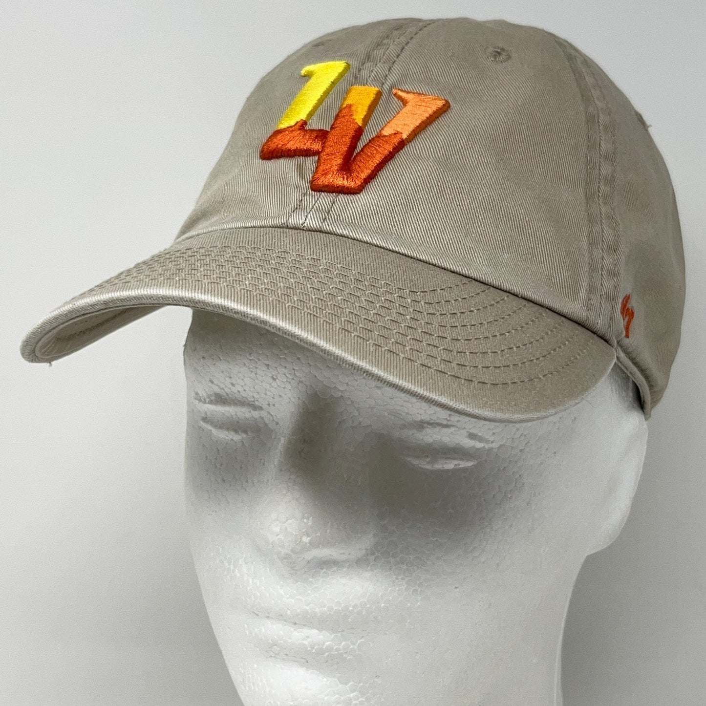 Las Vegas Aviators Dad Hat Baseball Cap MiLB 47 Brand Strapback Beige Tan