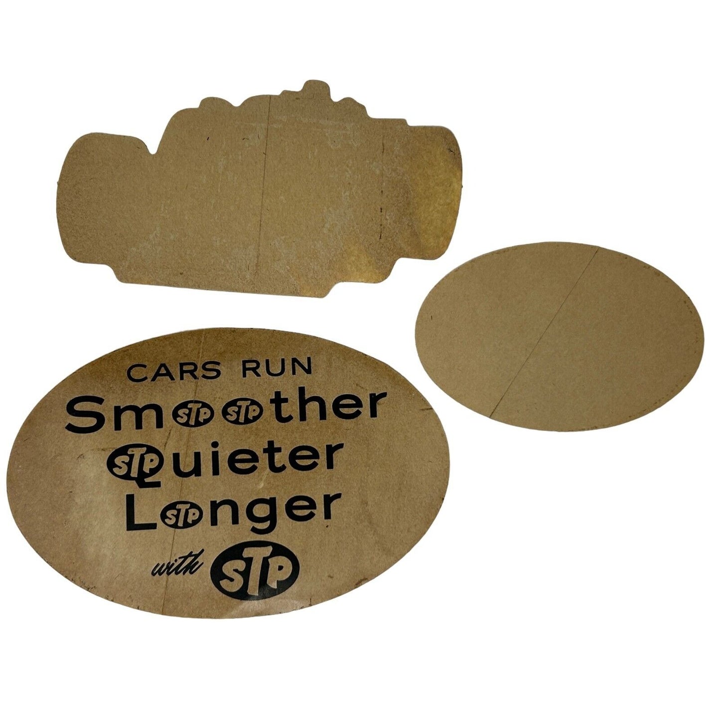 Vintage 60s 70s Lot of 4 STP Oil Stickers Auto Racing Motorsports Indy 500 NOVI