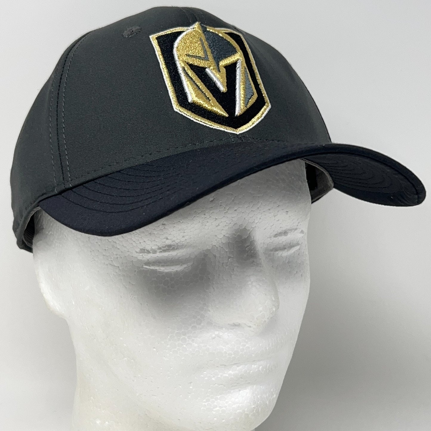 adidas Las Vegas Golden Knights Hat in Gray, Front View