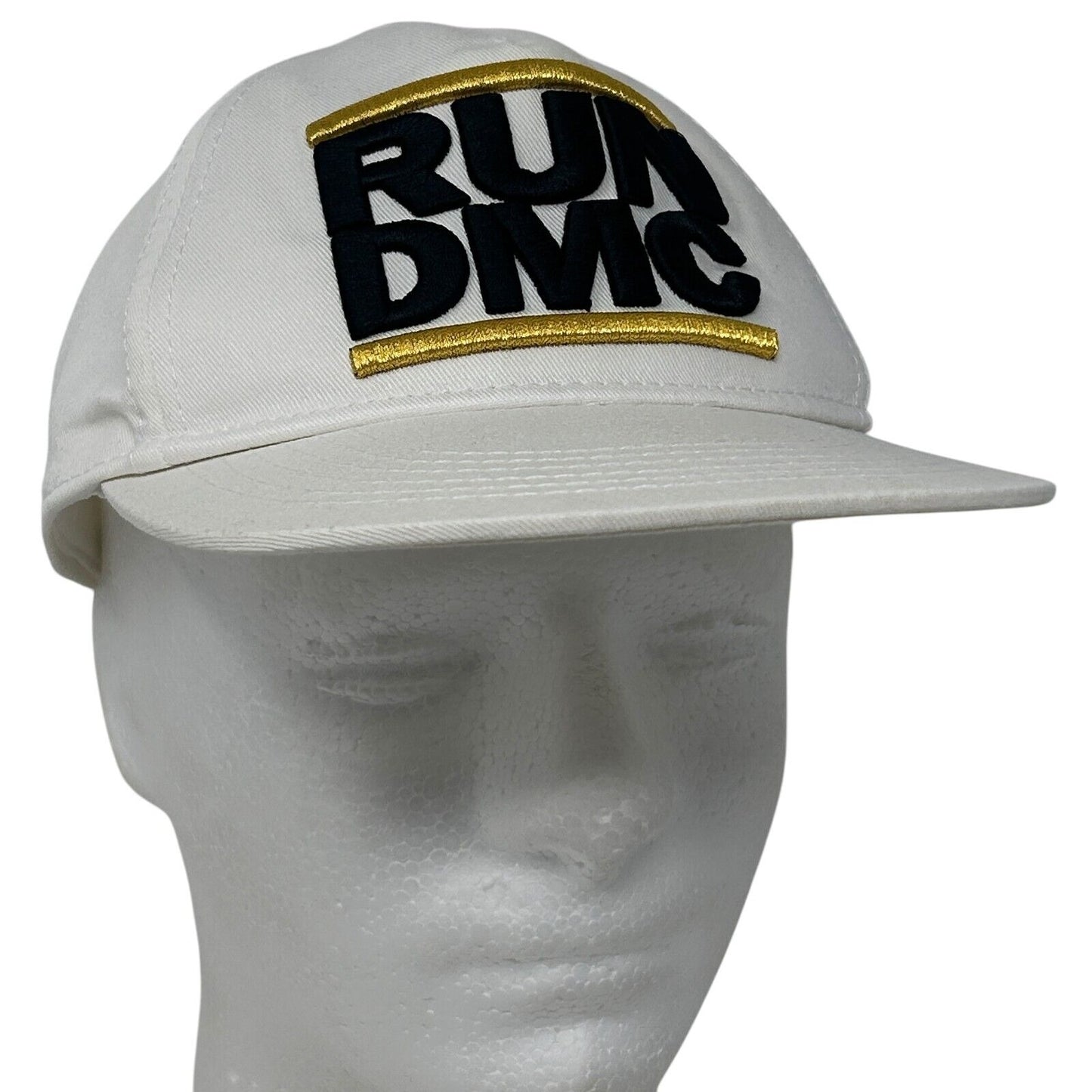 Run DMC Youth Hat Baseball Cap Rap Hip Hop Kids Boys Girls Snapback White