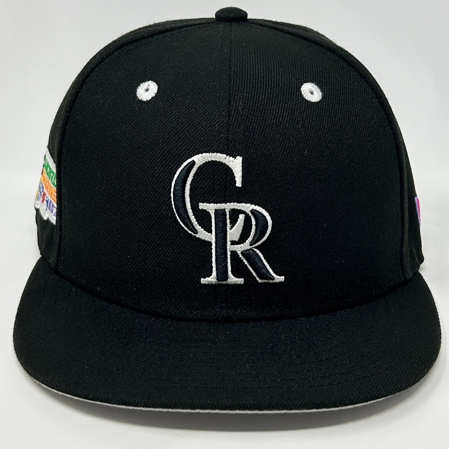 Colorado Rockies 2007 World Series Hat Baseball Cap Fitted 7 1/4 New Era Black
