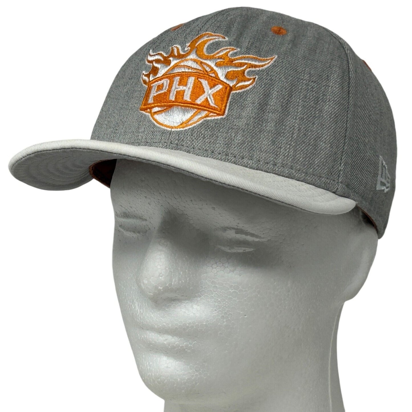 Gorra de béisbol de los Phoenix Suns, gorra de baloncesto de la NBA, New Era 9Fifty Snapback gris