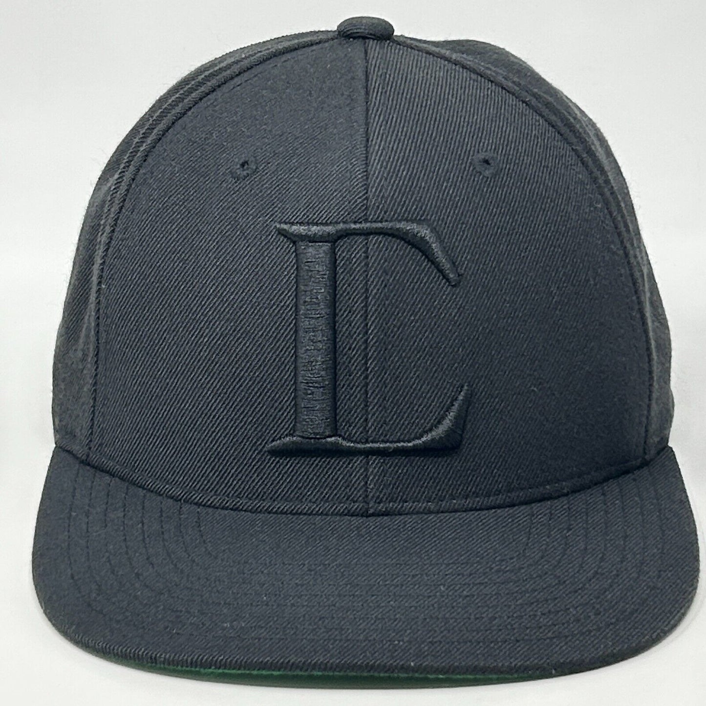 Darc Sport Hat Baseball Cap Gym Fitness Workout 6 Panel Snapback Black On Black