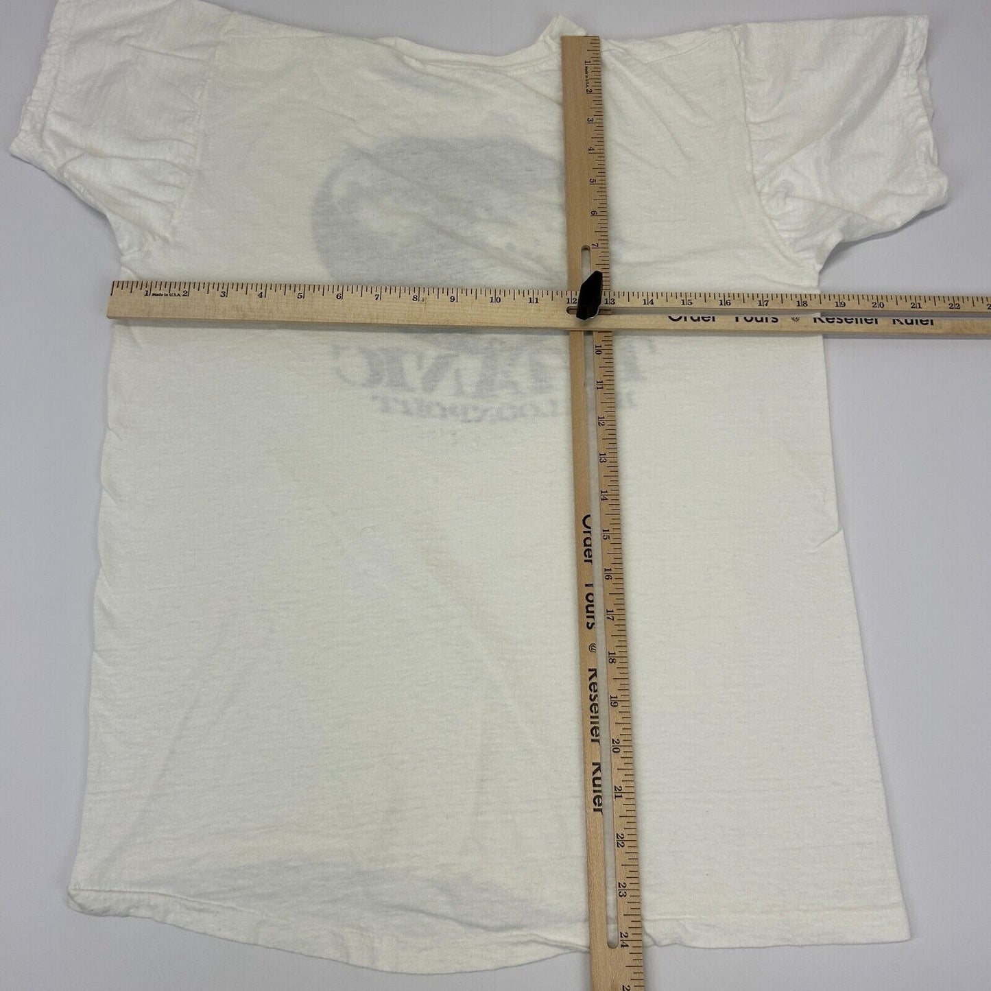 Vintage Titanic Balloonport Hot Air Balloon T Shirt Mens Small 70s 80s USA White