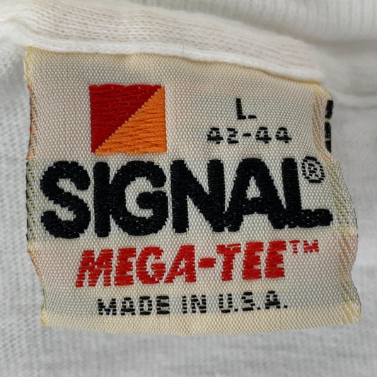 Signal T Shirt Tag Label History