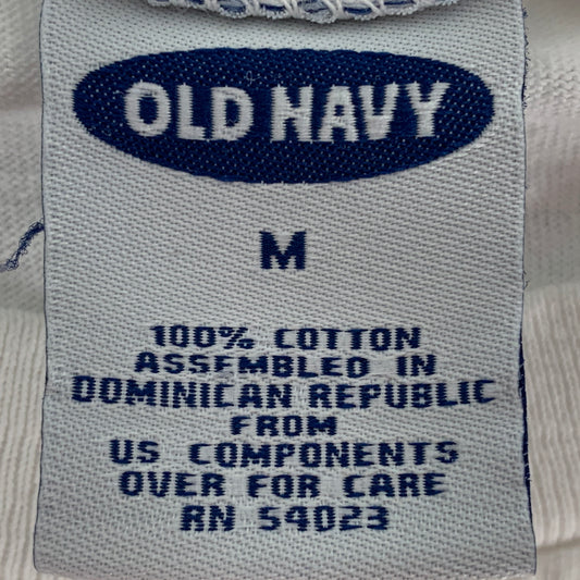 Vintage Old Navy Clothing T Shirt Tag Label History Timeline