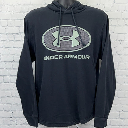 Under Armour UA Loose Fit Hoodie XL X-Large Black Hooded Sweatshirt Logo Pockets