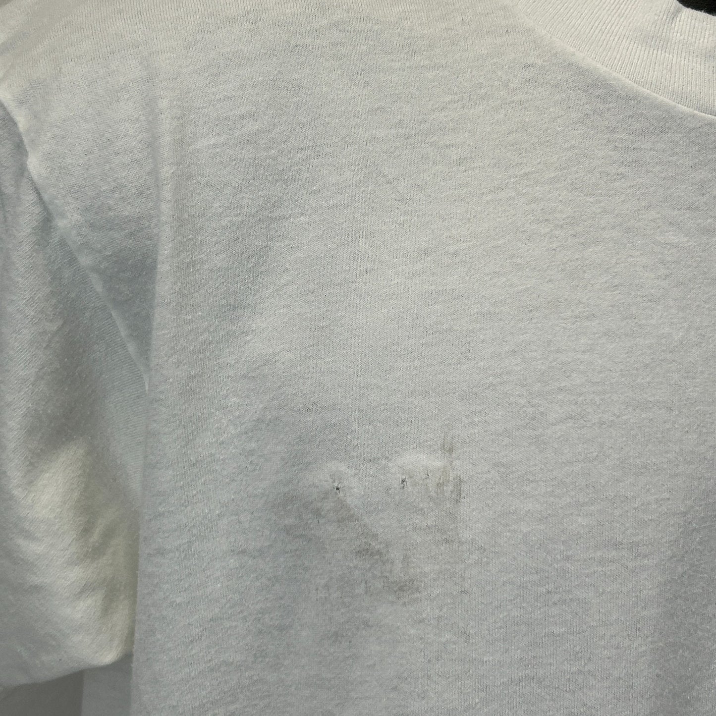 Vintage 90s Tans Etc Inc T Shirt Tanning Made in USA White Graphic Tee L Large