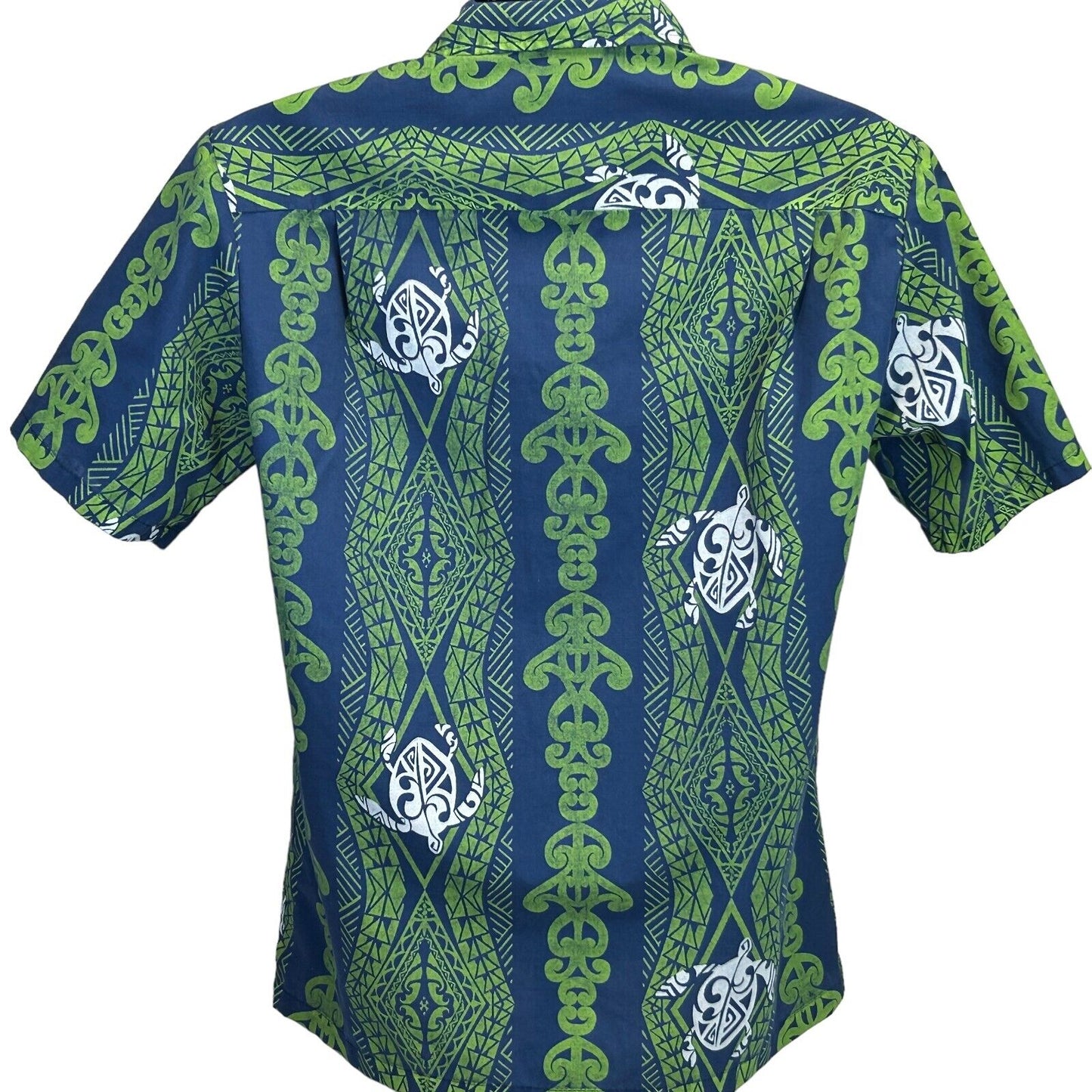 Royal Creations Vintage 90s Hawaiian Camp Shirt Sea Turtles Made In USA Small