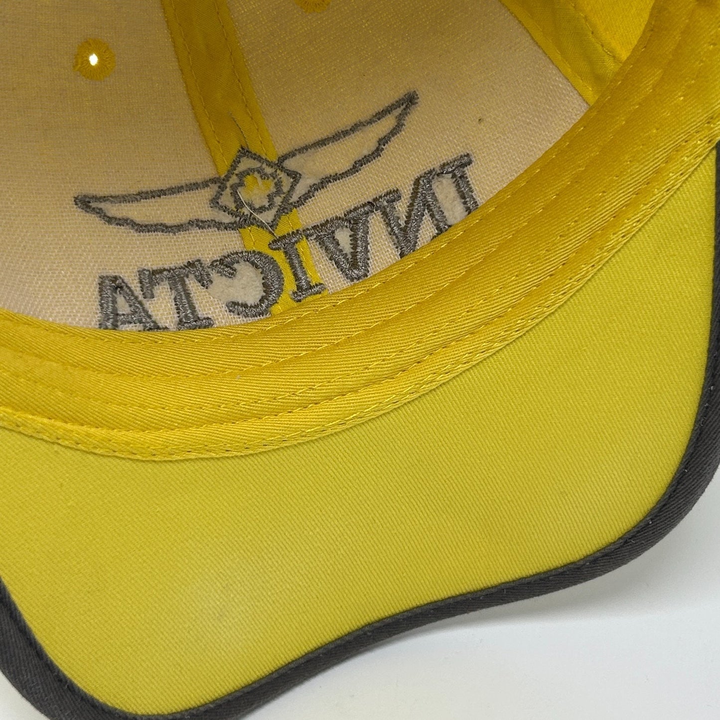 Invicta Tour de Tonka Hat Baseball Cap Cycling Cycler Bicycle Strapback Yellow