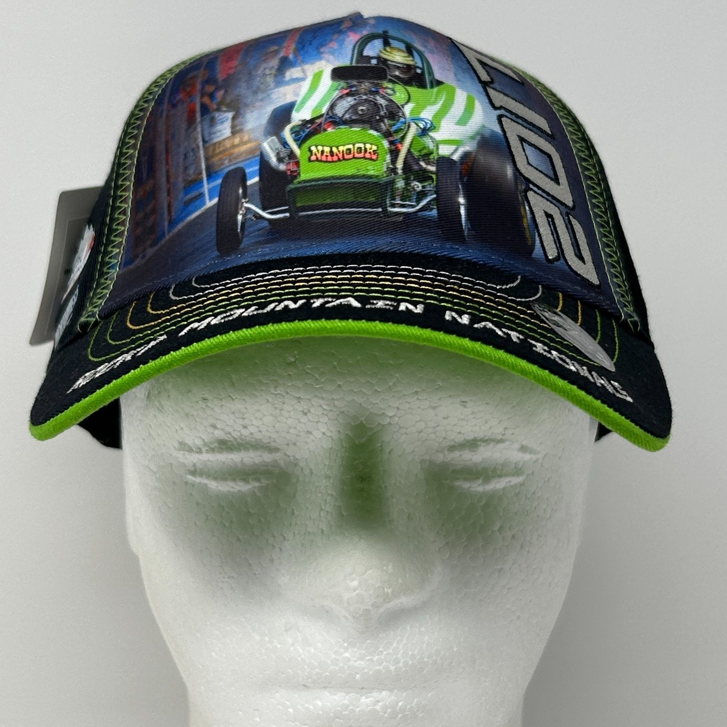 Rocky Mountain Nationals Drag Racing Hat Baseball Cap Mopar NHRA Strapback Black