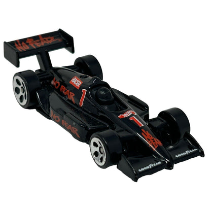 No Fear Thunderstreak Indy 500 Hot Wheels Diecast Race Car Black Vintage 90s