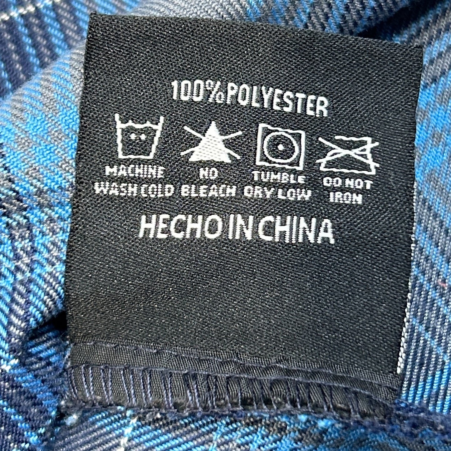 Dixxon Flannel Co Pearl Snap Button Front Shirt Western Plaid Blue Womens Small