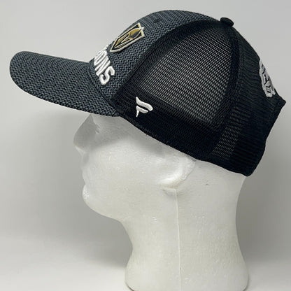Las Vegas Golden Knights 2018 Conference Trucker Hat Baseball Cap Snapback Black