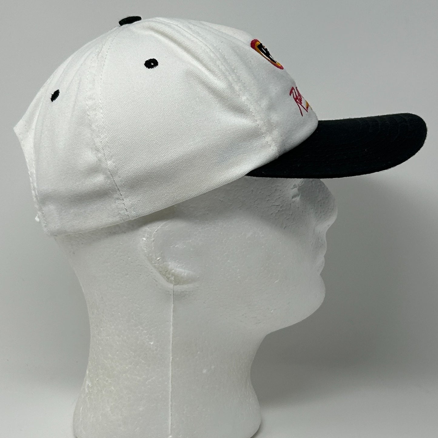 Vintage 90s Producers Hybrids Hat Baseball Cap Seeds Agriculture Snapback White