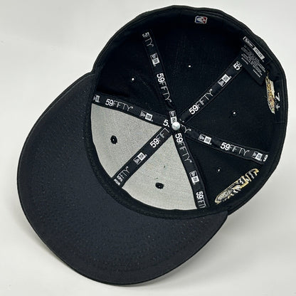 Los Angeles LA Lakers Hat Cap Taco Palm Tree 17x NBA New Era Black Fitted 7 1/2