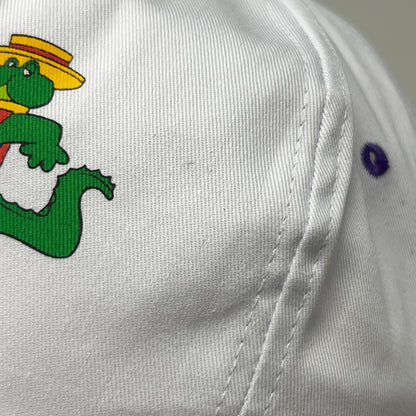 Vintage 90s Club Orleans Casino Las Vegas Hat Baseball Cap Hotel Snapback White