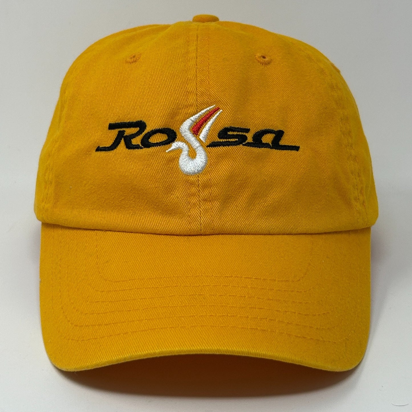 TaylorMade Rossa Putters Dad Hat Cap Golfer Golfing Yellow Strapback 6 Panel