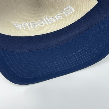 Vintage Eradicane Herbicide Trucker Hat Cap Blue 80s Farmer Pesticides Snapback