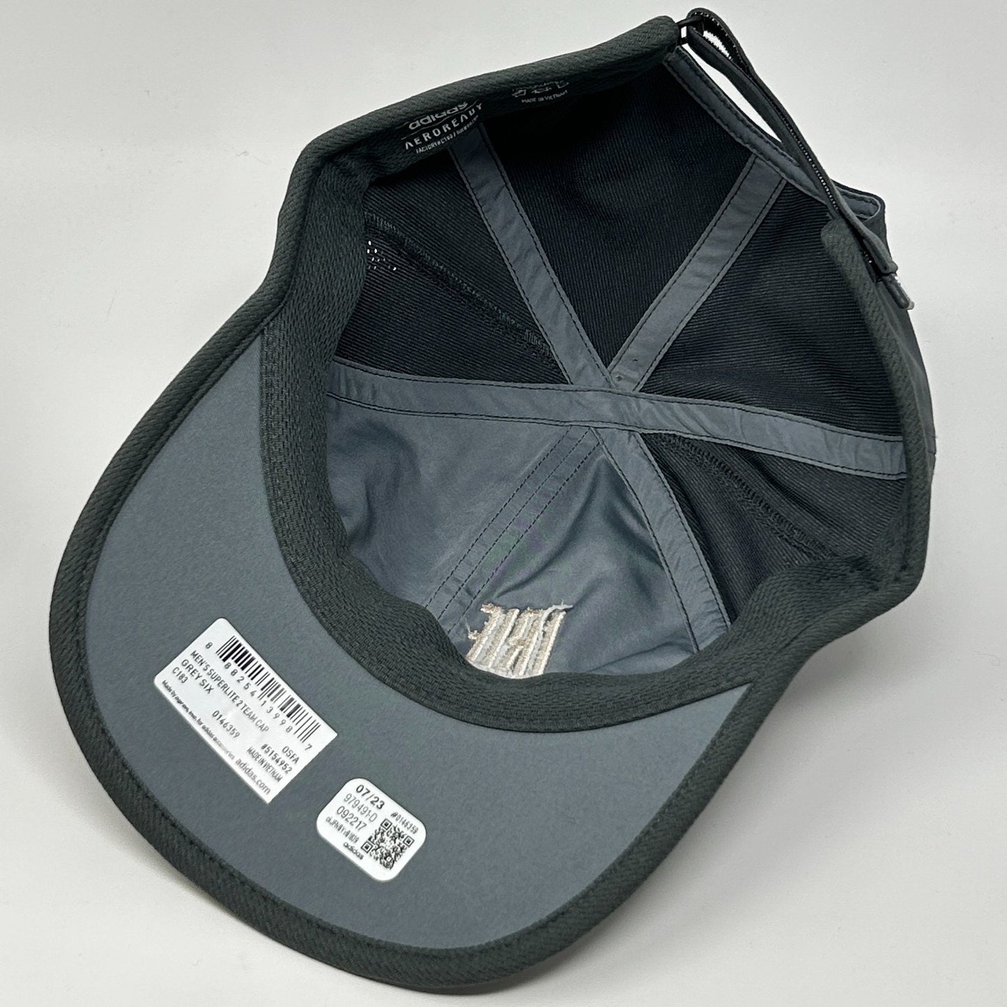 Irie Weekend Adidas Hat Cap Golfing Superlite 2 Aeroready UPF 50 Strapback Gray