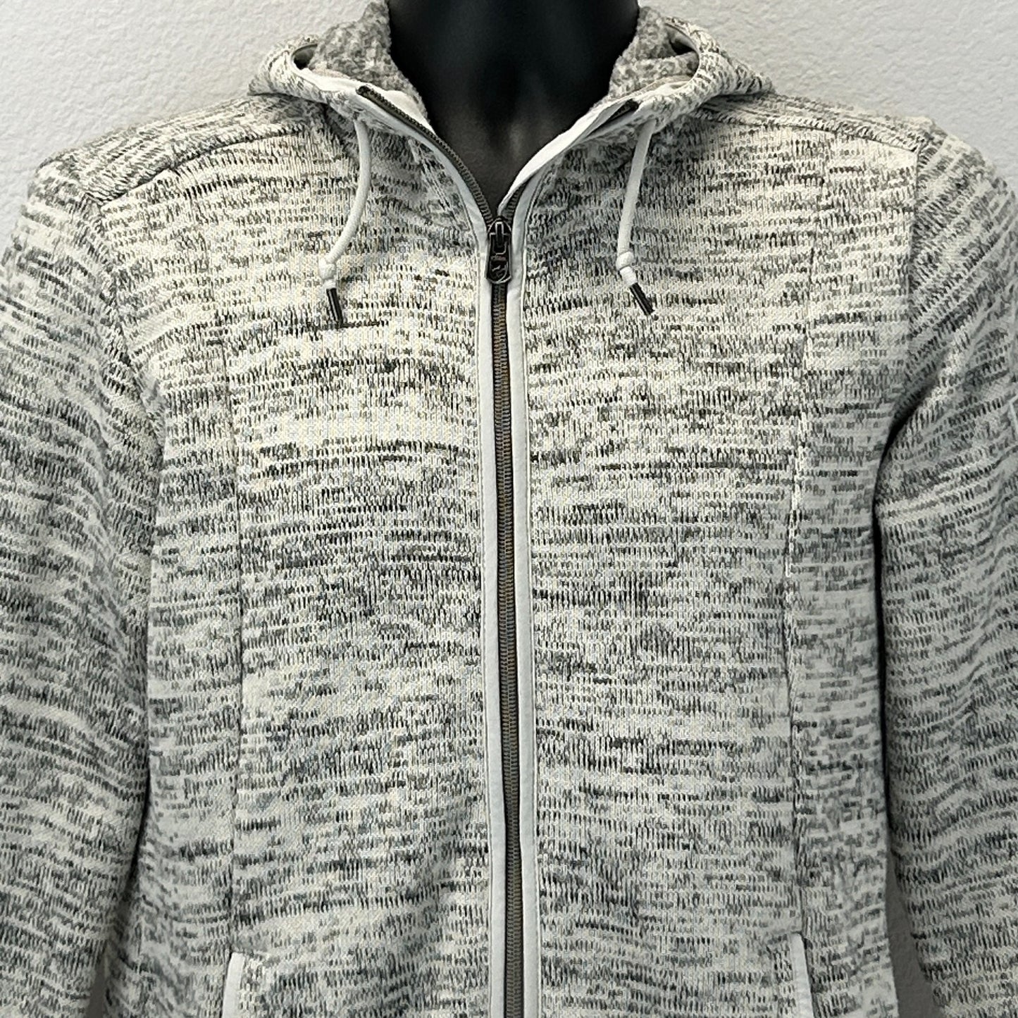 KUHL Ascendyr Hoody Hoodie Fleece Hooded Sweatshirt 4376 Ivory Womens S Small