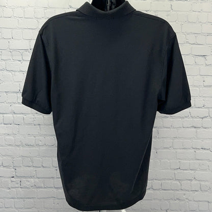 World Famous Gold & Silver Pawn Shop Polo Shirt L Large Black Pawn Stars Show