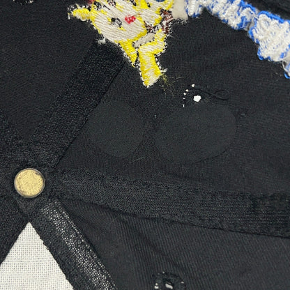 Vintage Pokemon Gengar Pikachu Nintendo Black Strapback Baseball Hat Cap Anime