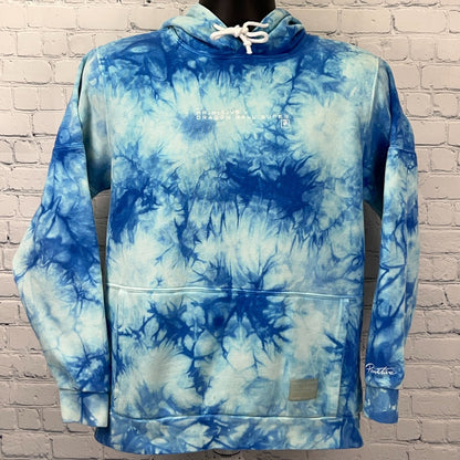 Primitive x Dragon Ball Super Hoodie S Small Hooded Sweatshirt Blue Tie Dye
