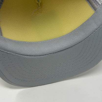 Vintage 80s Winnipeg Canada Trucker Hat Baseball Cap Canadian Gray Mesh Snapback