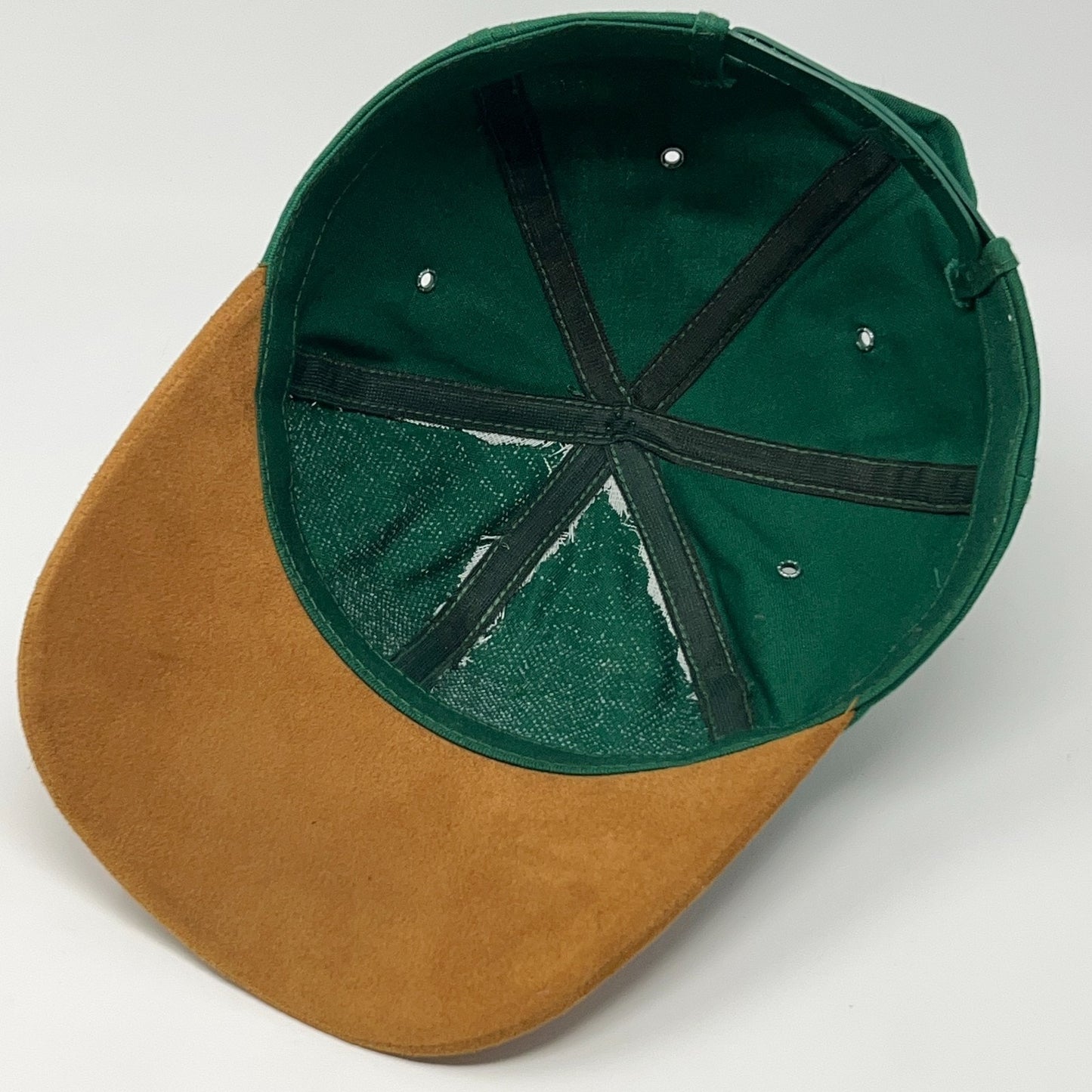Vintage 90s John Deere Hat Baseball Cap Green Farm Tractor Snapback K-Products