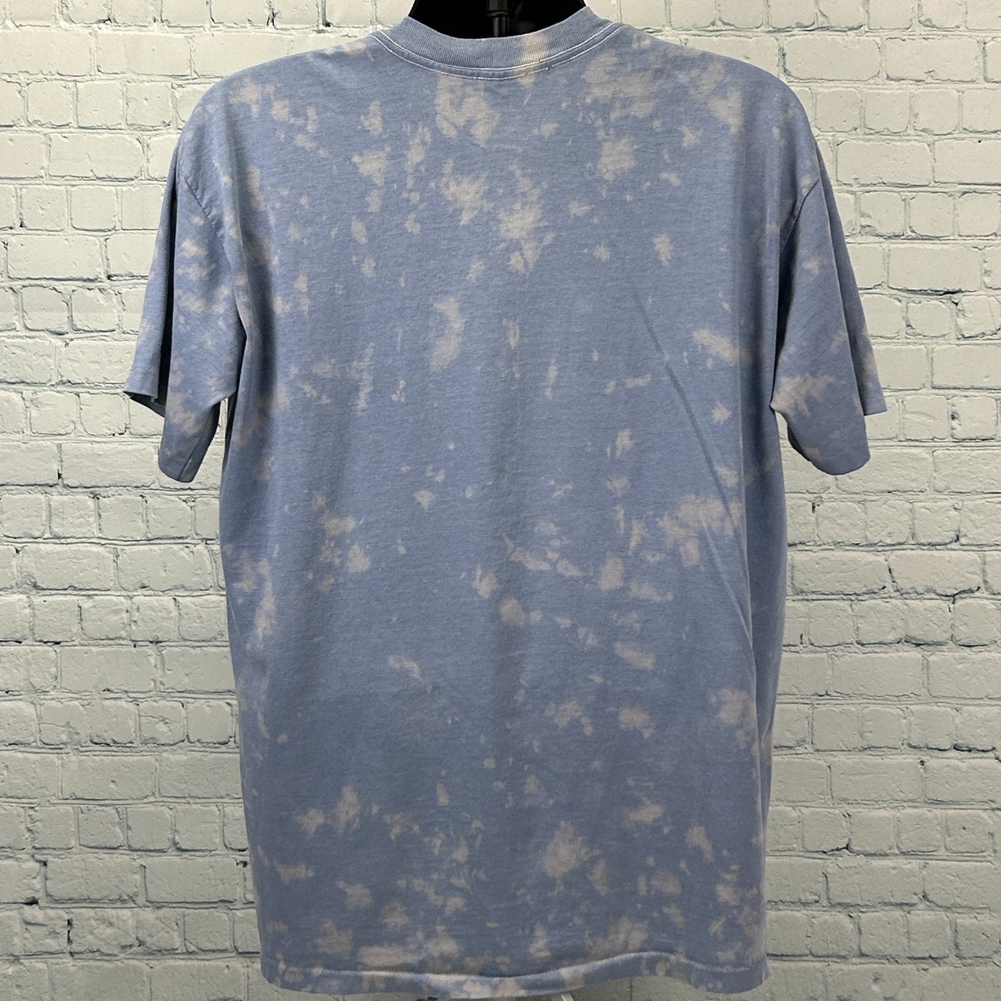 Vintage 90s Canis Lupus Wolf T Shirt Wolves Preserve Protect USA Blue XL X-Large