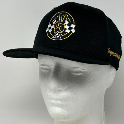 Forbidden Supernought Hat Baseball Cap Mountain Bike MTB Bicycle Snapback Black