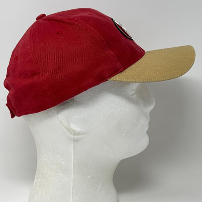 San Francisco SF 49ers Hat Baseball Cap Red NFL Football Strapback 6 Panel