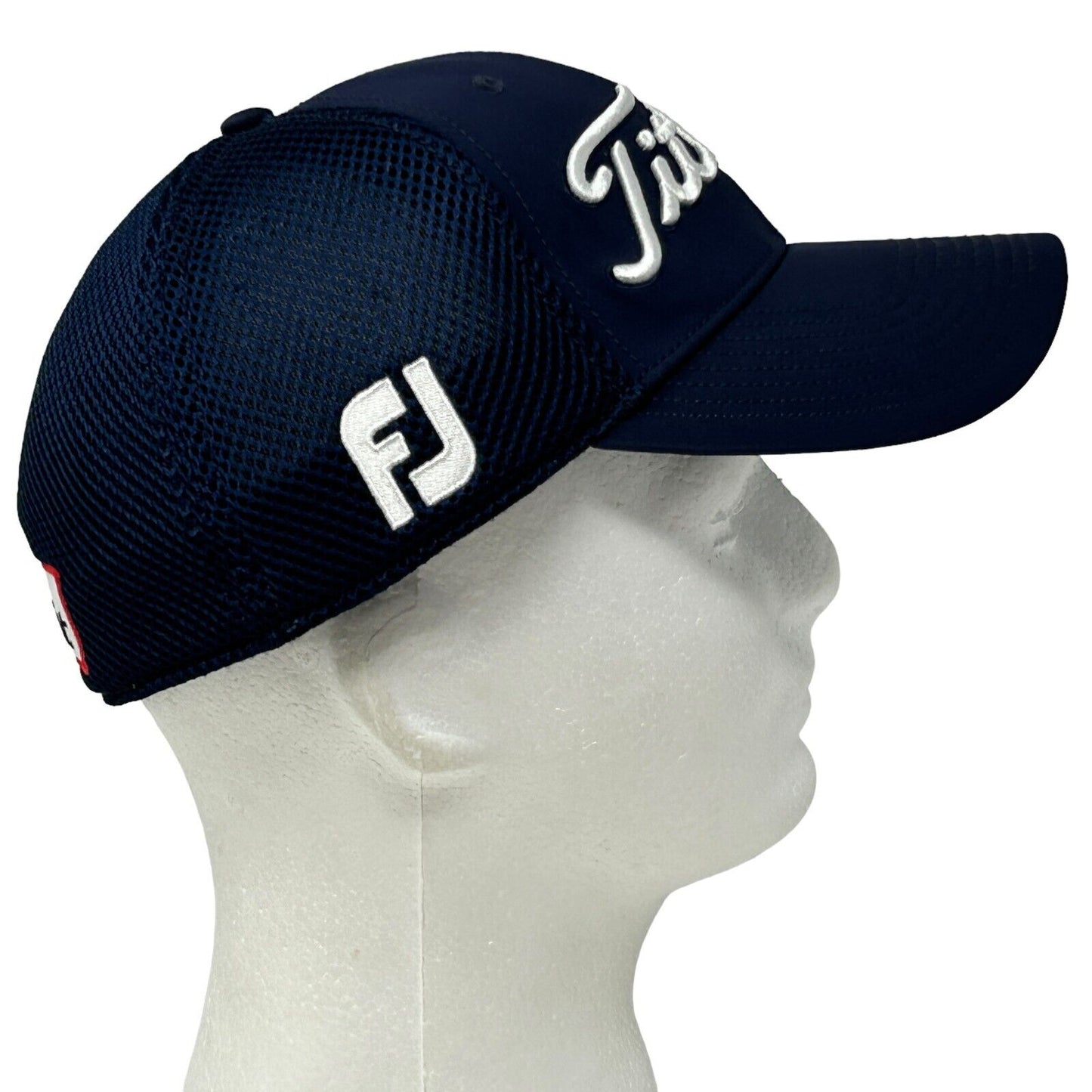 Gorra de béisbol azul Titleist Pro V1 FootJoy para golfistas, talla grande y XL