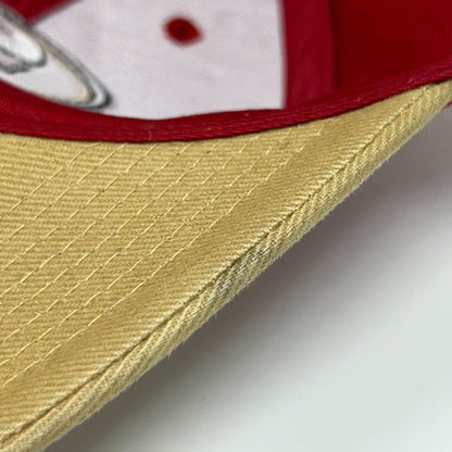San Francisco SF 49ers Hat Baseball Cap Red NFL Football Strapback 6 Panel