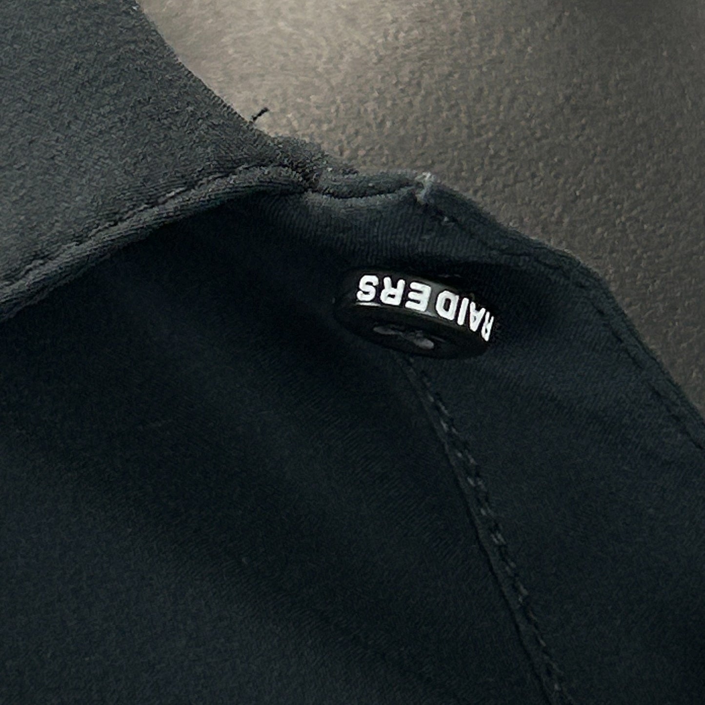 Las Vegas Raiders Polo Shirt Black NFL On Field Short Sleeve Nike Dri Fit Large