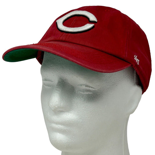 Gorra de béisbol de los Cincinnati Reds, color rojo, marca MLB 47, franquicia, ajustada, grande