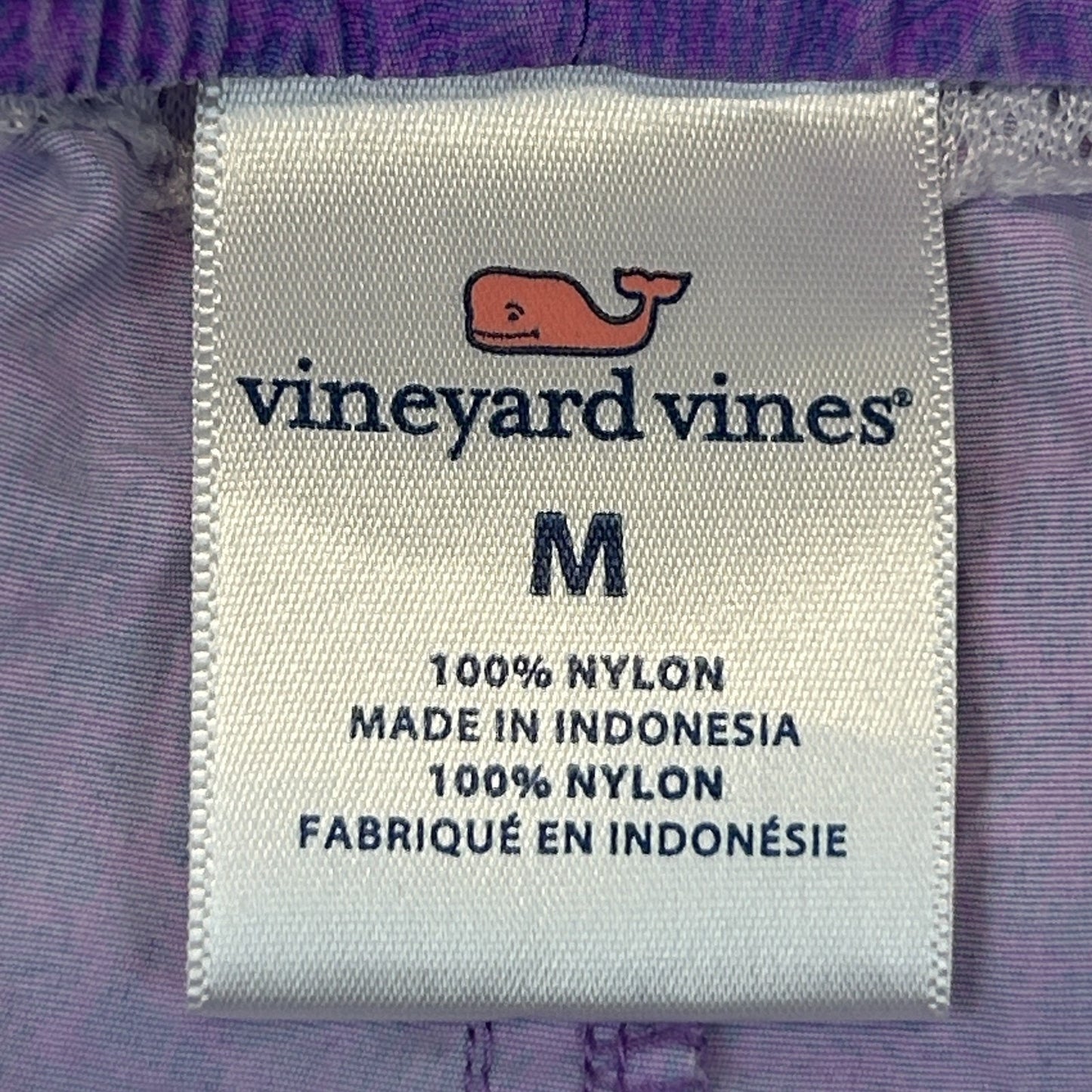 Vineyard Vines Island Swim Trunks Shorts Swimming Pockets Purple Mens M Medium - Neon Vintage