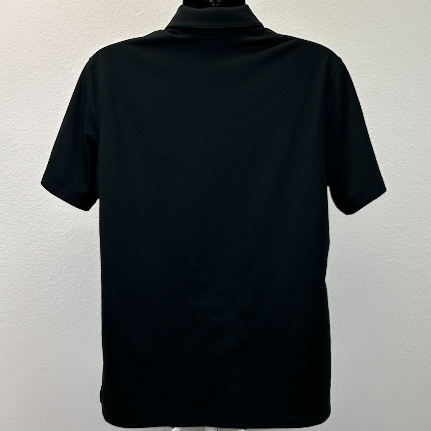 Las Vegas Raiders Polo Shirt Black NFL Short Sleeve Nike Dri Fit Mens L Large