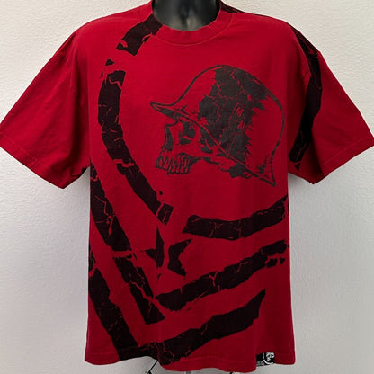 Vintage Y2Ks Metal Mulisha T Shirt Biker Supercross MMA Motocross Red XL X-Large