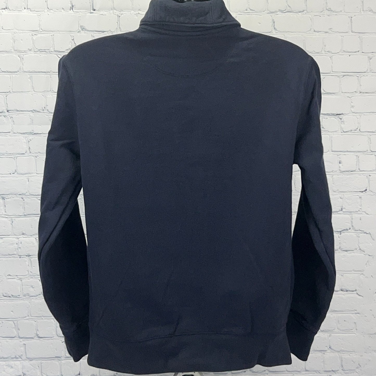 Gap Shawl Collar Cardigan Sweater Mens M Medium Navy Blue Cotton Button Front
