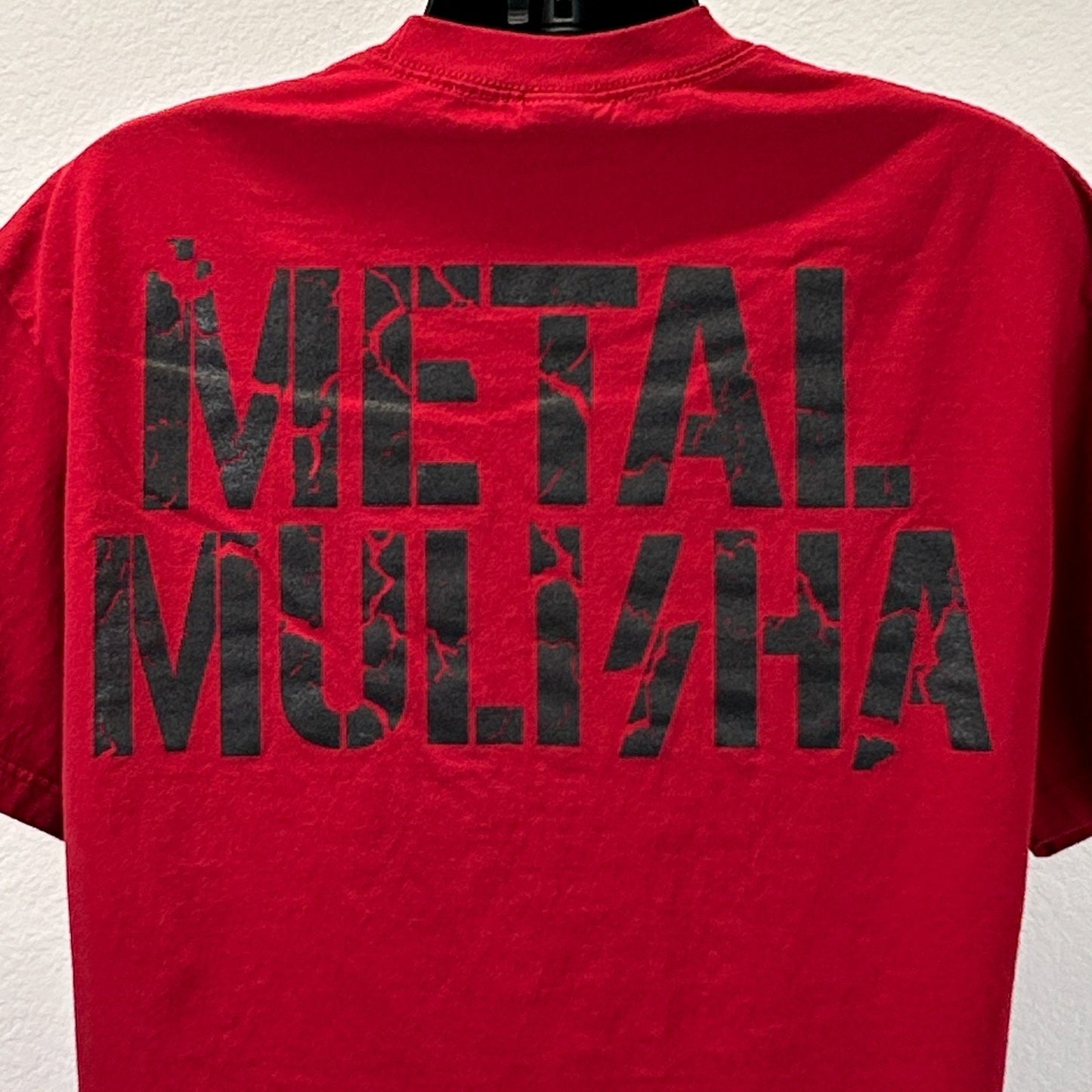 Vintage Y2Ks Metal Mulisha T Shirt Biker Supercross MMA Motocross Red XL X-Large
