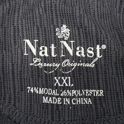 Nat Nast Luxury Originals Polo Shirt Short Sleeve Gray Mens 2XL XXL