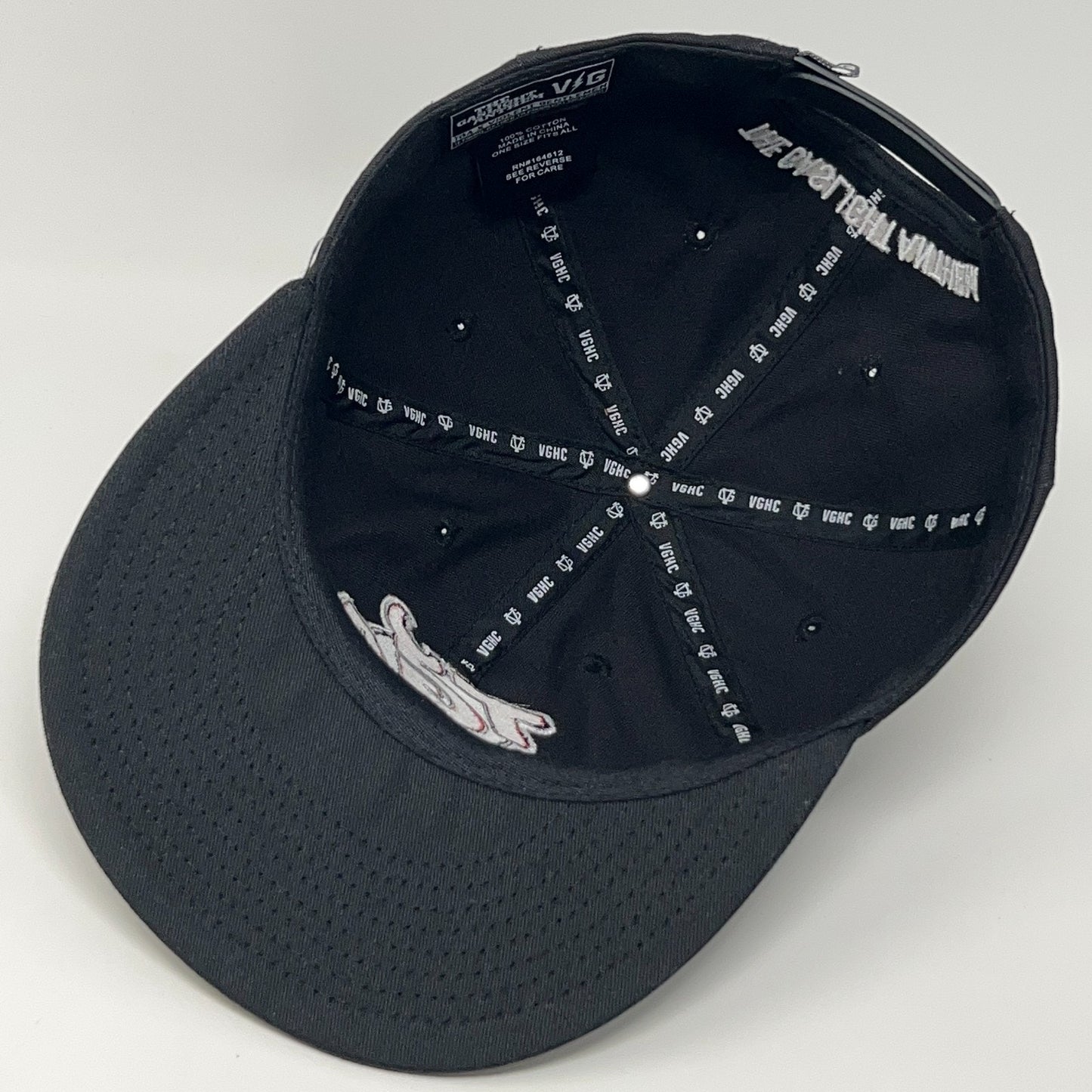 The Gaslight Anthem x Violent Gentlemen Hat Baseball Cap New Jersey Devils Black