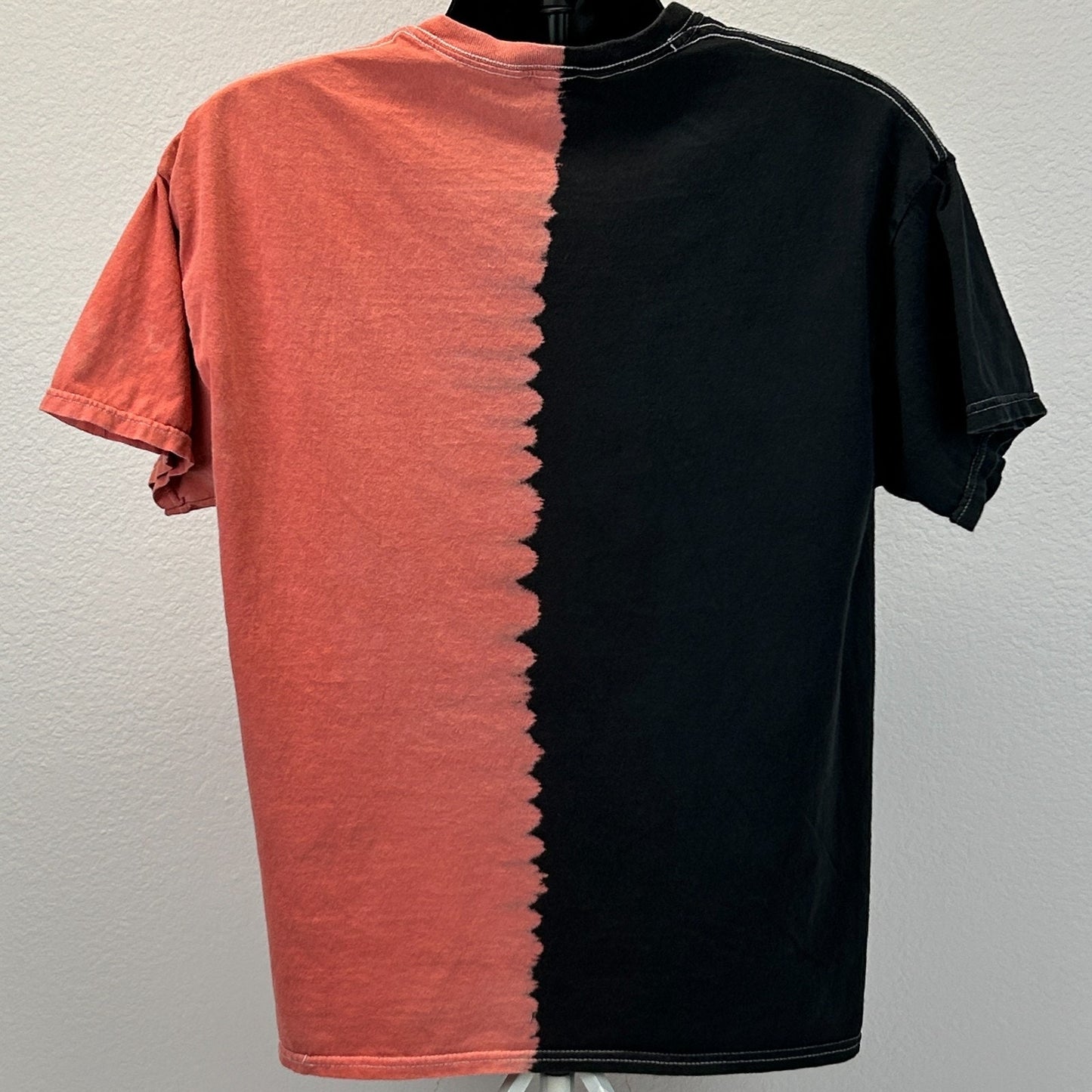 Five Finger Death Punch Jekyll and Hyde T Shirt 5FDP Band Tie Dye Orange L Large