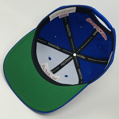 Sacramento Kings Hat Baseball Cap Mitchell & Ness NBA Wool 6 Panel Snapback Blue