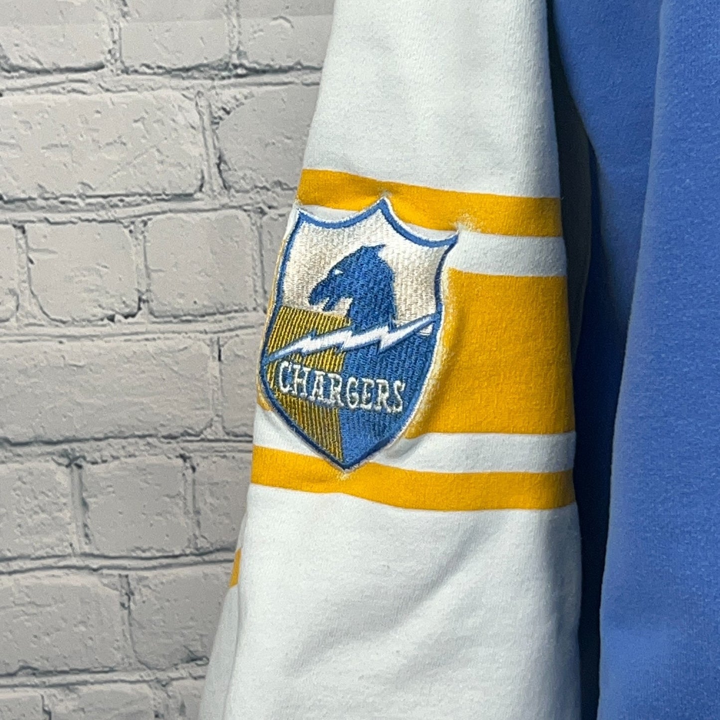 Los Angeles LA Chargers Hoodie Hooded Sweatshirt San Diego Reebok Blue 3XL XXXL