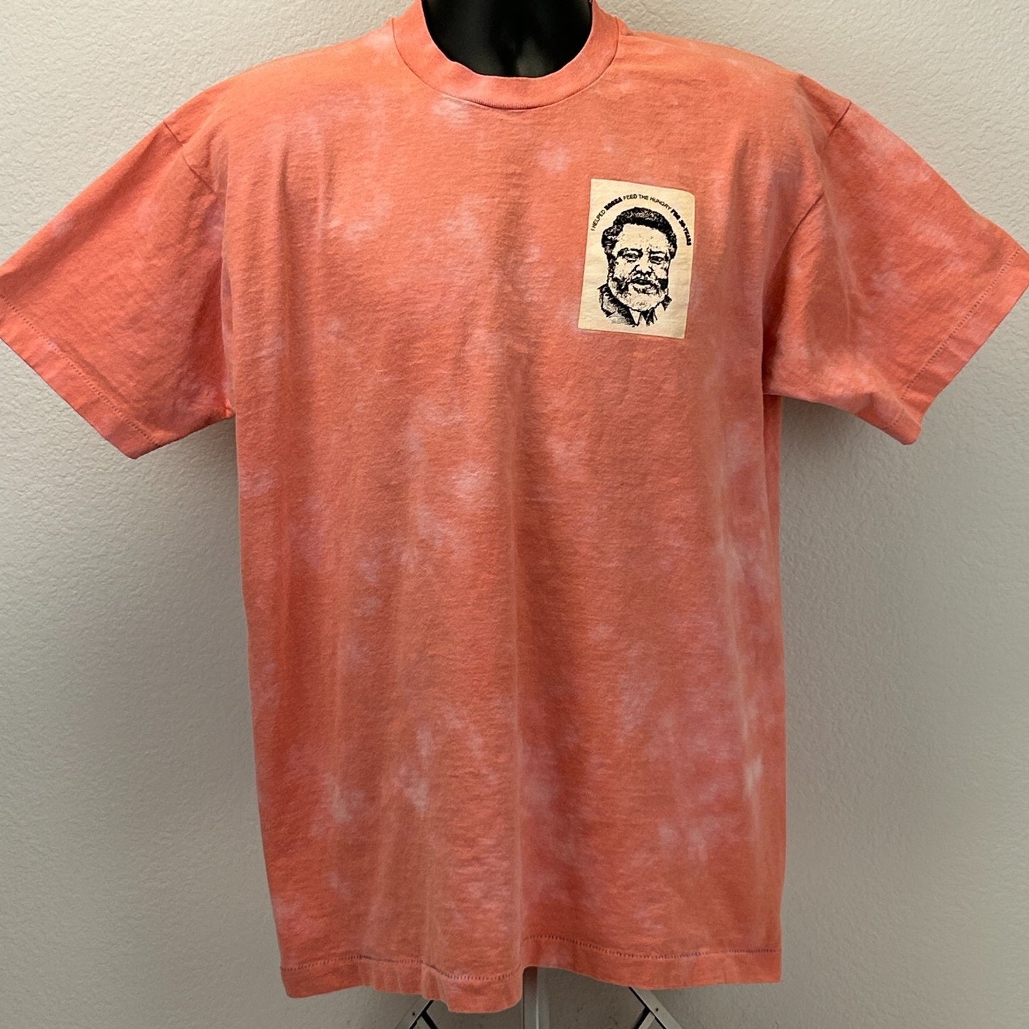 Vintage Hosea Feed the Hungry T Shirt Mens XL X-Large Orange Y2Ks Atlanta HFTH